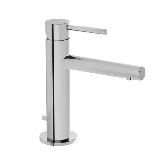 VitrA Origin Einhebel-Waschtischmischer mit Ablaufgarnitur Höhe 19 cm Einlochmontage Chrom,A42568 A42568