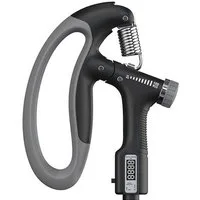 KINSI Handmuskeltrainer Elektronischer Grifftrainer, Handtrainer, Fingertrainer mit LCD, 10-100KG, Anti-Rutsch und Anti-Schweiß