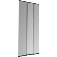 Windhager Insektenschutz-Vorhang Easy aus Fiberglas, Lamellenvorhang, individuell kürzbar, ohne bohren, (1-St), Fliegengitter erhältlich in 95 x 220 oder 120 x 250 cm, anthrazit