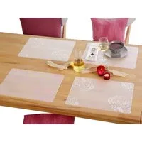 Peyer Syntex Platzset Tischset 4er-Pack, abwaschbar Uni