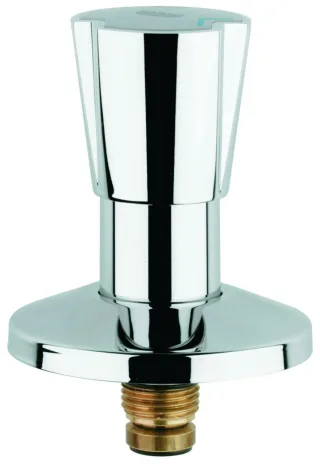 Grohe Oberteil 11513 DN15 für UP-Ventile Dreikantgriff blau/rot 1/2" chrom, 11513000 11513000