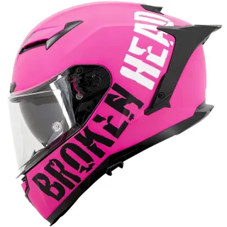 Broken Head Street Division Pink Matt Mit Sonnenblende