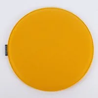 Magma Heimtex Stuhlkissen Magma Stuhlkissen AVARO Filz rund senf gelb 35x2cm