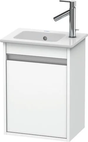 Duravit Ketho Waschtischunterbau wandhängend Weiß Matt 400x285x550 mm - KT6417L1818 KT6417L1818