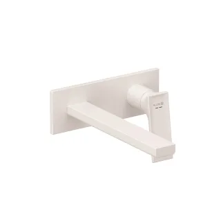 KLUDI-DECUS 2-Loch-Wand-Einhandmischer 240MM Feinbau-Set mattweiß 542455375