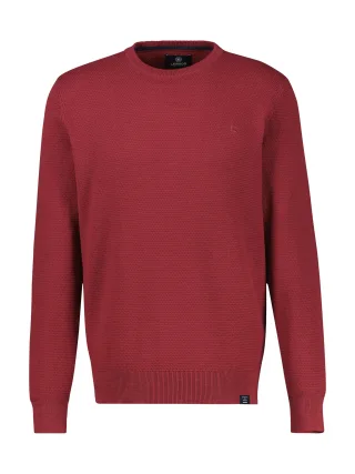 LERROS - O-NECK BUENDCHEN MAPLE RED - Gr. - M