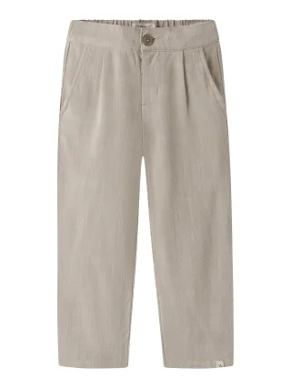 Lil’ Atelier - NMMFREDDIE PANT LIL Feather Gray - Gr. - 110