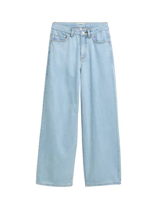 tom tailor kids - Wide Leg Jeans clean bleached blue denim - Gr. - 134