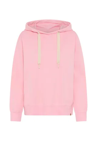 camel active - Hoodie aus reiner Baumwolle pink - Gr. - S