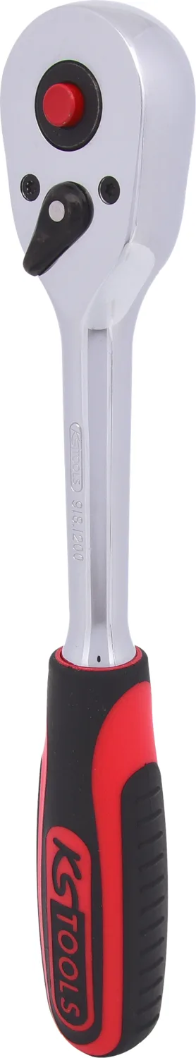 KS Tools 1/2" CHROMEplus Umschaltknarre, 45 Zahn - 918.1200