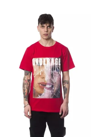 Underage Grafik T-Shirt Rot