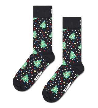 happy socks - Christmas Night Sock Schwarz - Gr. - 43.5