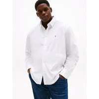 Tommy Hilfiger Big & Tall Langarmhemd BT-FLEX POPLIN SOLID Große Größen, regular fit