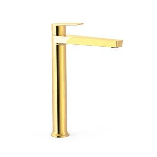 Tres Einhebel Waschtischmischer XL G3/8" flexible Anschlussschläuche. , 22180401OR 22180401OR