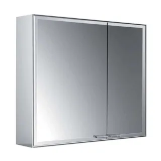 Emco Asis Prestige 2 Aufputz-Lichtspiegelschrank 989707003 788x639mm, breite Tür links, ohne lightsystem