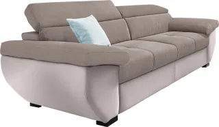 COTTA 2,5-Sitzer "Speedway" Big-Sofa mit Kopfteilverstellung