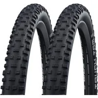 Schwalbe Fahrradreifen 2x Schwalbe Tough Tom 57-584 Drahtreifen K-Guard 27.5x2.25, (2-tlg), Drahtreifen