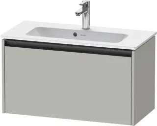 Duravit Ketho.2 Waschtischunterbau wandhängend Betongrau Matt 810x390x440 mm - K25056007070000 K25056007070000