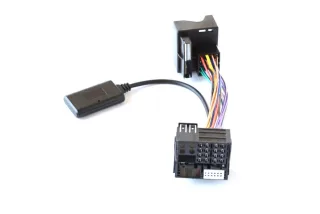 Bluetooth Aux In Audio Adapter A2DP Kabel Interface für BMW E60 E63 E64 E81 E82 E87 E70 E90 E91 E92