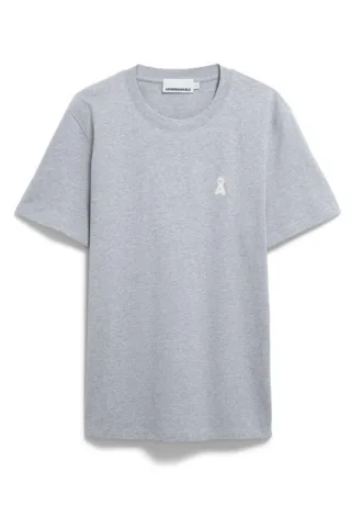 Armedangels - Heavyweight T-Shirt aus Bio-Baumwolle grau - Gr. - XL
