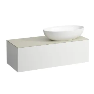LAUFEN Waschtischunterschrank und Waschtischplatte ALESSI 500x1200x370  H4313190972601