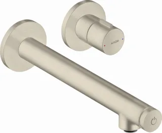 Hansgrohe Waschtischmischer Unterputz Axor Uno Select FS Brushed Nickel langer Auslauf, 45113820 , 4 45113820