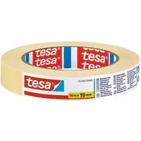 tesa Klebeband Basic 19 mm/50 m, Kreppband / Malerband