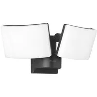 Oktaplex lighting LED Außen-Wandleuchte Cali Dos LED Strahler IP65 dreh- und schwenkbar 2 Leuchtkörper, Drehbar, Schwenkbar, inklusive Leuchtmittel, warmweiß, 3000K 3200lm Außenleuchte 40W anthrazit
