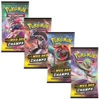AMIGO Sammelkarte POKÉMON WEG DES CHAMPS Einzelbooster Deutsch