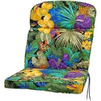KETTtex Sesselauflage Niederlehner Kreta 8194 Papagei 100x50x7 cm KETTtex