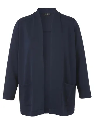 VIA APPIA DUE - Jacke Offen 1/1 Arm Taschen marine - Gr. - 44