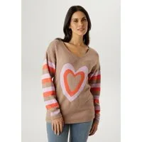 Aniston SELECTED Strickpullover mit eingestrickten Herzen