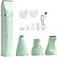FELIXLEO Hundeschermaschine Hundeschermaschine 4 in 1 Fellpflege Set Wiederaufladbar