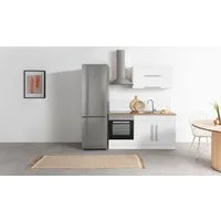 KOCHSTATION Pantryküche KS-Samos, Breite 160 cm, wahlweise mit E-Geräten und Glaskeramikkochfeld