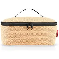 REISENTHEL® Kühltasche coolerbag M pocket raffia black