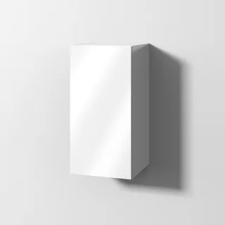 Sanipa Cubes Regalmodul mit 1 Tür, Sandgrau-Matt, CT12167 CT12167