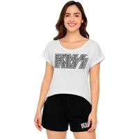 United Labels® Schlafanzug KISS - Oberteil mit Hose