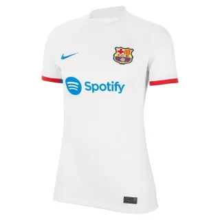 Nike - Auswärts-Trikot für Damen, FC Barcelona (Weiß/Uni Rot)