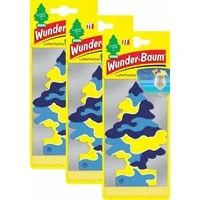 Wunder-Baum Raumduft 3er Set Duft Wunderbaum Pina Colada Wunderbaum Vanille Kokos Ananas