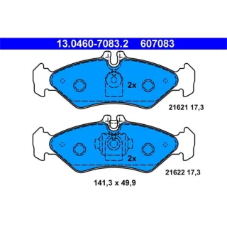 ATE Bremsbel?ge hinten Mercedes Sprinter 2-t VW LT 28-46