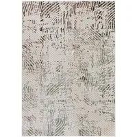 Mazovia Designteppich Modern Abstrakt Wohnzimmer, 80 x 150 cm, Fußbodenheizung
