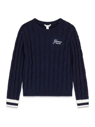 Guess Kids - LS SWEATER SUITING BLUE - Gr. - 10