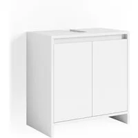 Vicco Waschbeckenunterschrank Emma, Weiß, 58 x 60 cm (1-St)