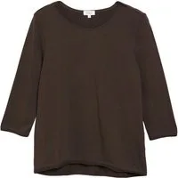 s.Oliver Rundhalsshirt 7/8-Arm Sommershirt mit Rundhals