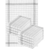 Betz Geschirrtuch 10er Set 50 x 70 cm Halbleinen Geschirrtücher MCT-11 HL, (Set, 10-tlg., 10 Geschirrtücher), Geschirrhandtuch Gläsertuch Jacquard Gläsertücher Küchentuch Handtuch
