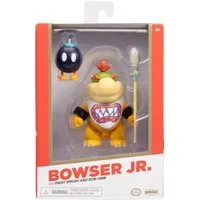 Nintendo Actionfigur Nintendo Super Mario Figur Bowser Jr. in Sammlerbox, 10 cm