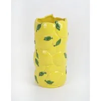 Trend Line Dekovase TrendLine Vase Keramik Zitrone 24 x 13 x 13 cm