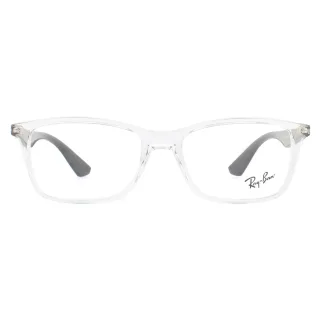 Ray-Ban Brillenfassung RX7047 5943 Transparent und Schwarz für Herren und Damen