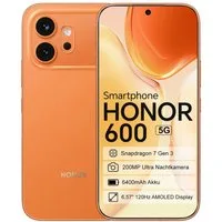 Honor Honor 600 Smartphone 8GB RAM 256GB/512GB Speicher Smartphone (6.57 Zoll, 256 GB Speicherplatz, 6,57 Zoll (16,69 cm) AMOLED Display, 120Hz,6400 mAh Akku, 200MP Kamera)