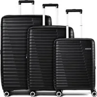 American Tourister® Trolleyset Roadrush, 4 Rollen, (3-teilig, 3 tlg), Polypropylen